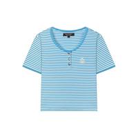  TEENIE WEENIE 撞色条纹 女士T恤