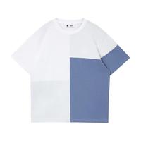 JACK&JONES/杰克琼斯 撞色拼接 男士短袖T恤