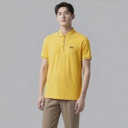BOSS 刺绣 男士Polo衫