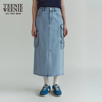  TEENIE WEENIE 开衩设计 女士半身裙