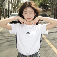 adidas 女款运动T恤