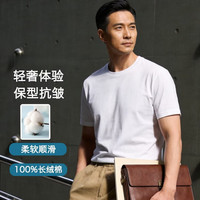 液氨男士t恤轻奢高级感亲肤裸感短袖商务通勤上衣真五折