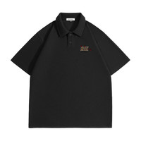 马克华菲 华夫格肌理230克 重磅短袖POLO衫男