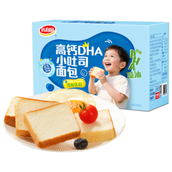 达利园 高钙DHA 儿童面包 高钙小吐司550g