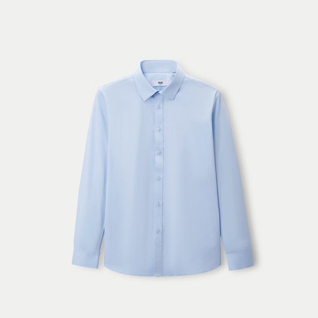 海澜之家 长袖衬衫男商务挺括利落正装衬衣男