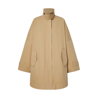 MO&Co. 斗篷式 女士外套 棉内胆 可拆领袢