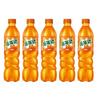 美年达 百事可乐美年达系列500ml*5瓶橙子味装碳酸饮料汽水
