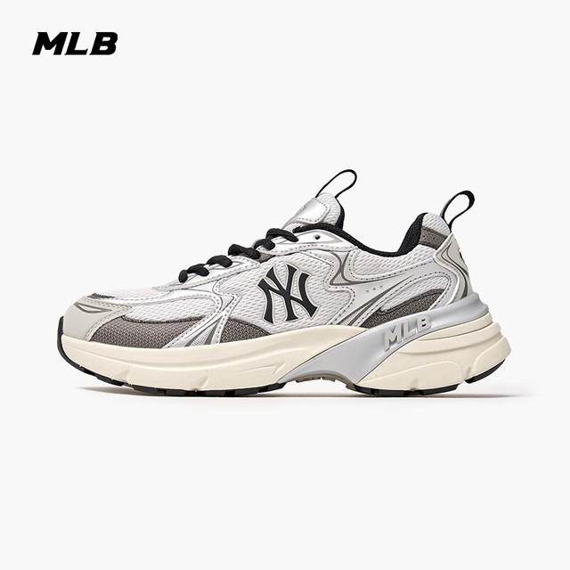 MLB 男女款潮流厚底运动鞋 3ARNC055N