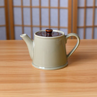 万古窑 万古烧陶瓷茶壶 500ml 灰色
