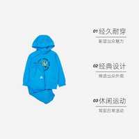 adidas/阿迪达斯 加绒保暖 儿童运动套装