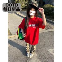 Earl Faye J O/额尔菲斯 纯棉 女士短袖T恤