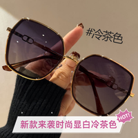 OGK 新款 时尚潮流偏光太阳眼镜 女士大脸显瘦