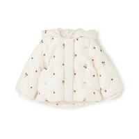 PETIT MAIN 日本直邮Petit Main 刺绣绗缝羽绒服童装夹克外套少女