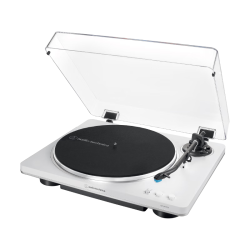 铁三角 复古发烧 黑胶唱片机 LP70X白银