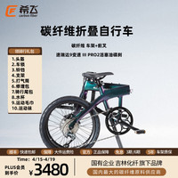 希飞 速瑞达版9速 碳纤维折叠式自行车 10199018955703