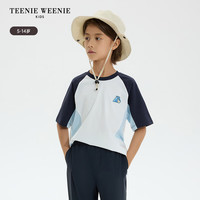 TEENIE WEENIE 拼接撞色 儿童T恤衫