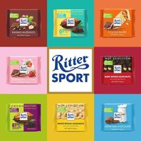 百亿补贴：Ritter SPORT 巧克力 100g*5块 榛子