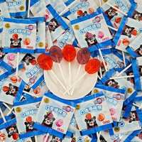 徐福记 熊博士棒棒糖 0糖 草莓味+葡萄味 10支