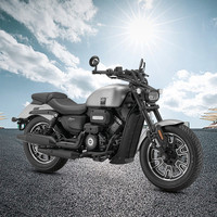 QJMOTOR 闪250AMT 自动挡 V型双缸 复古巡航摩托车