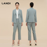 LANDI/蓝地 中缝裤线设计 女士西装裤