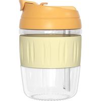  Jeko&Jeko/捷扣 便携 玻璃水杯子 带盖 吸管