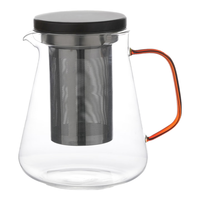  莹透 高硼硅耐高温 玻璃茶壶