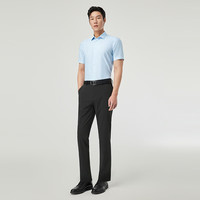  YOUNGOR/雅戈尔 桑蚕丝凉感 男士短袖衬衫