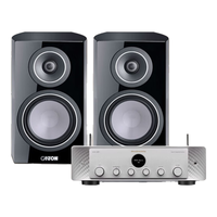  Canton/金榜 发烧级高保真 HIFI无源书架音箱套装+马兰士model40N数播功放