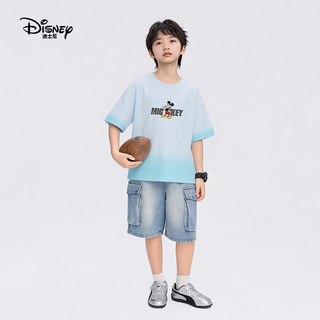  Disney/迪士尼 卡通印花 男童短袖T恤