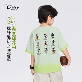  Disney/迪士尼 卡通印花 男童短袖T恤
