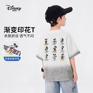  Disney/迪士尼 卡通印花 男童短袖T恤