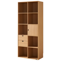  QuanU/全友 北欧原木风 儿童组合书柜