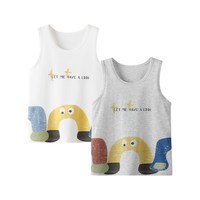 英博伦 男童纯棉背心a类薄款儿童内穿男孩宝宝贴身打底夏季小背心