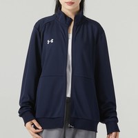 安德玛 UA安德玛针织夹克男装女装新款立领跑步健身训练服运动外套防风