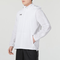 安德玛 男款梭织连帽夹克