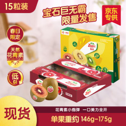 佳沛 巨无霸 红奇异果 15粒单果146-175g