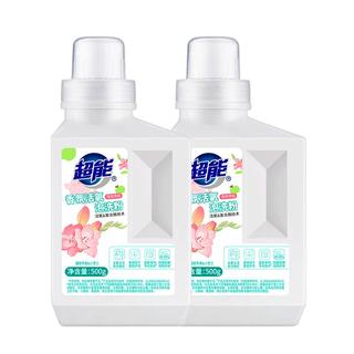超能爆炸盐香氛泡洗粉除菌除螨亮白去黄去污渍500g瓶装 【苹果＆小苍兰香氛】500g2瓶