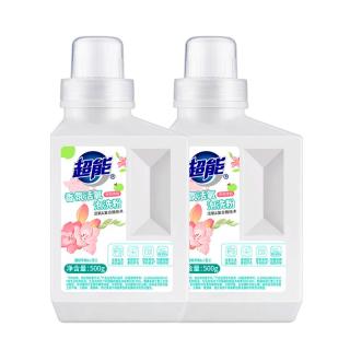 超能爆炸盐香氛泡洗粉除菌除螨亮白去黄去污渍500g瓶装 【苹果＆小苍兰香氛】500g2瓶