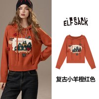  ELF SACK/妖精的口袋 复古提花 女士毛衣