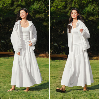  Semir/森马 蝴蝶结抽绳 女士半身裙