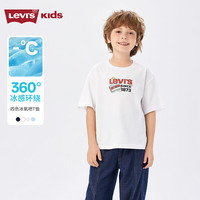Levi's 凉感透气 儿童短袖T恤
