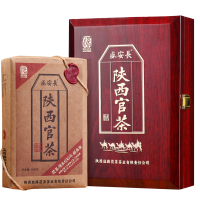 国家补贴：盛安长 泾阳茯茶黑茶手筑 陕西特一级礼盒500g