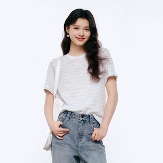 CHIU·SHUI/秋水伊人 简约 女士T恤