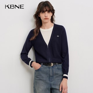  KBNE/卡贝奈尔 假两件设计 女士针织衫