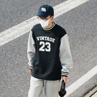 TONLION/唐狮 百搭 卫衣 04款/黑色 M