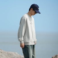 TONLION/唐狮 百搭 卫衣 031款/麻灰