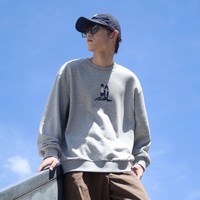TONLION/唐狮 百搭 卫衣 030款/麻灰