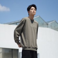 TONLION/唐狮 百搭 卫衣 014款/灰青绿 XL