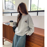 TONLION/唐狮 百搭 卫衣 085款/浅麻灰 S