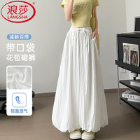 Langsha/浪莎 透气 女士休闲裙裤 口袋